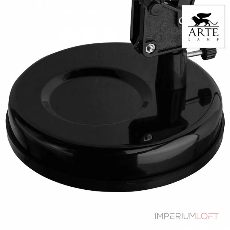 Настольная лампа офисная Arte Lamp Junior A1330LT-1BK Цвет арматуры черный Цвет плафонов черный от ImperiumLoft Настольная лампа офисная Arte Lamp Junior A1330LT-1BK Цвет арматуры черный Цвет плафонов черный от ImperiumLoft