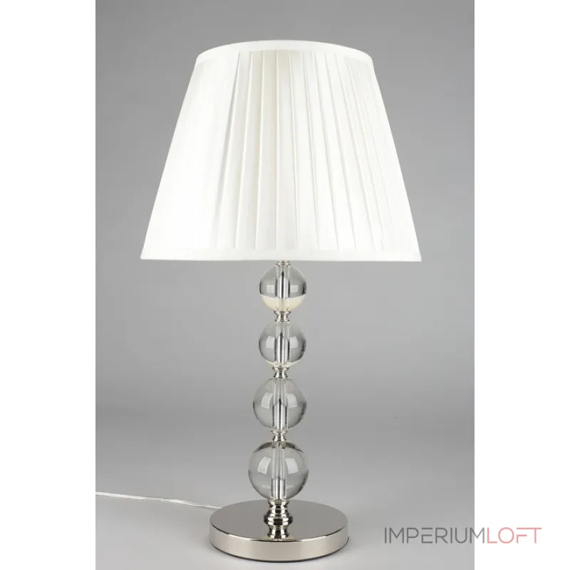 Настольная лампа декоративная Aployt Gaell APL.704.04.01 Цвет арматуры хром Цвет плафонов кремовый от ImperiumLoft