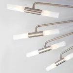 Потолочная люстра Bogate's Bastone 553 Цвет арматуры никель Цвет плафонов белый от ImperiumLoft