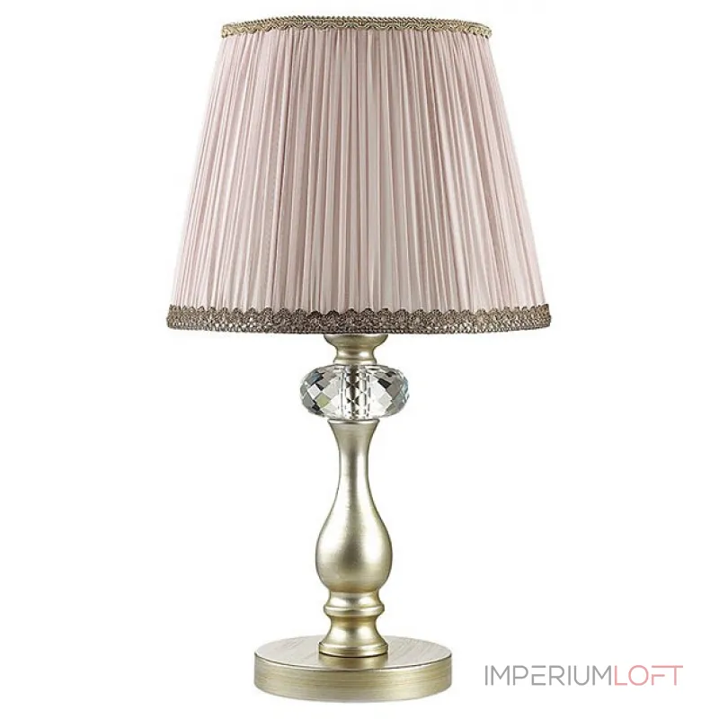 Настольная лампа декоративная Odeon Light Aurelia 3390/1T Цвет плафонов коричневый Цвет арматуры серебро от ImperiumLoft Настольная лампа декоративная Odeon Light Aurelia 3390/1T Цвет плафонов коричневый Цвет арматуры серебро от ImperiumLoft