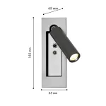 Настенный светильник Favourite Bedside 4496-1W от ImperiumLoft