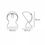 Настольная лампа декоративная Artemide 1466030A от ImperiumLoft