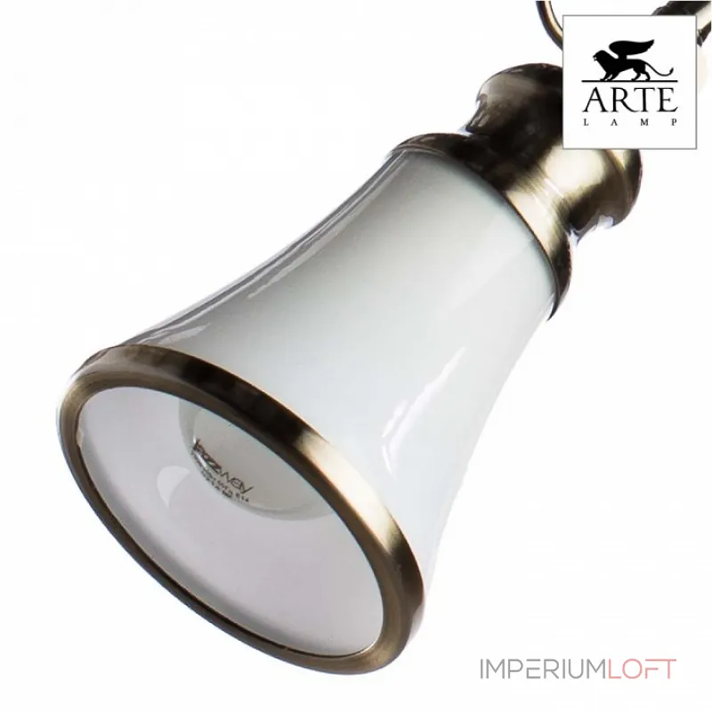 Спот Arte Lamp Vento A9231PL-3AB Цвет арматуры бронза Цвет плафонов белый от ImperiumLoft Спот Arte Lamp Vento A9231PL-3AB Цвет арматуры бронза Цвет плафонов белый от ImperiumLoft