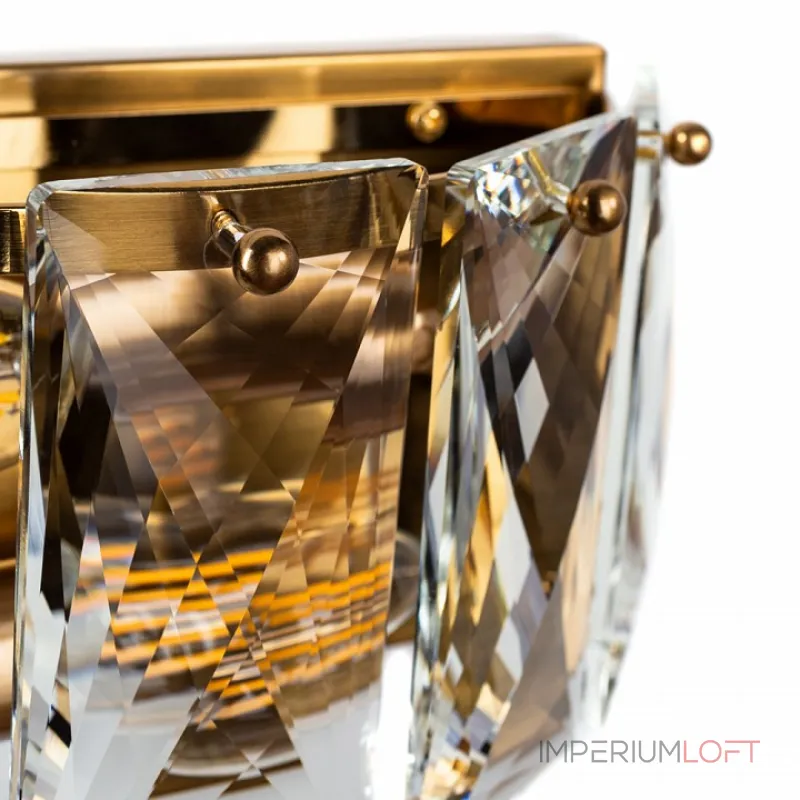 Накладной светильник Divinare Chara 3508/17 AP-2 Цвет арматуры Желтый Цвет плафонов Неокрашенный от ImperiumLoft