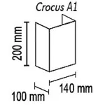 Бра TopDecor Crocus Glade Crocus Glade A1 10 334g от ImperiumLoft
