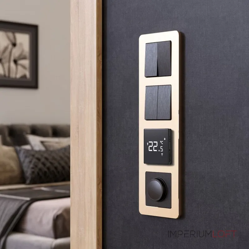 Рамка на 4 поста Werkel Platinum шампань W0042611 от ImperiumLoft