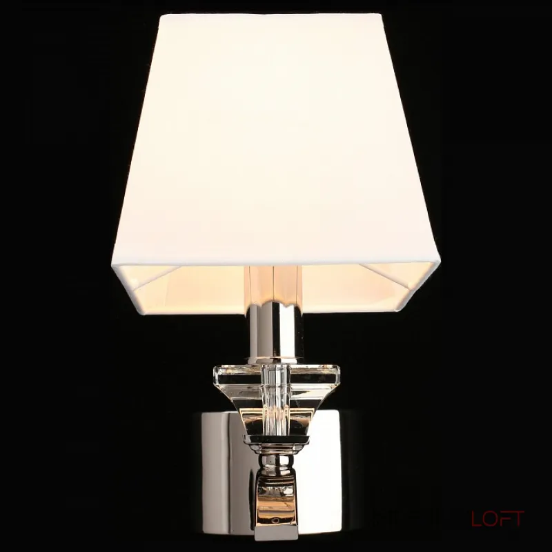 Бра Aployt Emilia APL.723.01.01 Цвет арматуры никель Цвет плафонов белый от ImperiumLoft