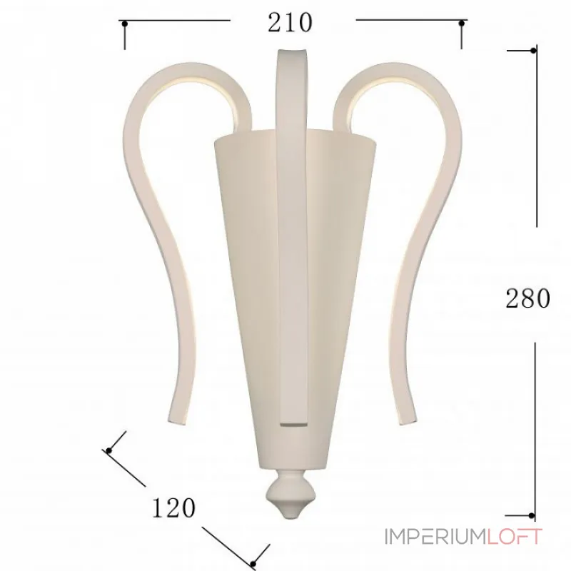 Бра Favourite Castro 2615-3W от ImperiumLoft