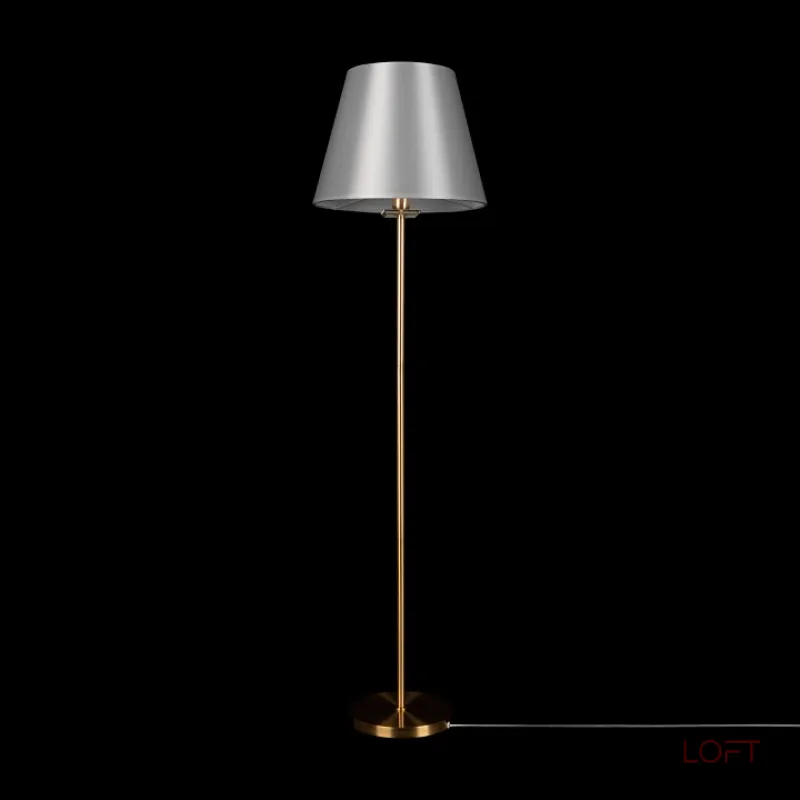 Торшер Freya Forte FR1006FL-01G Цвет арматуры золото Цвет плафонов белый от ImperiumLoft