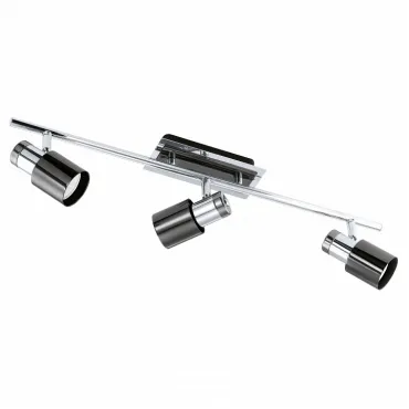 Спот Eglo Davida 1 30834 Цвет арматуры хром Цвет плафонов черный