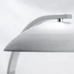 Настольная лампа декоративная LGO Falcon LSP-0560 Цвет арматуры хром Цвет плафонов серый от ImperiumLoft