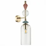 Бра Odeon Light Bizet 4855/1WA Цвет плафонов прозрачный Цвет арматуры золото от ImperiumLoft