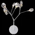 Бра ST-Luce Riccardo SL411.111.09 Цвет арматуры серебро Цвет плафонов серый от ImperiumLoft