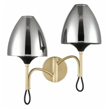 Бра Vele Luce Oro VL5654W22 Цвет арматуры Желтый Цвет плафонов Серый Бра Vele Luce Oro VL5654W22 Цвет арматуры Желтый Цвет плафонов Серый