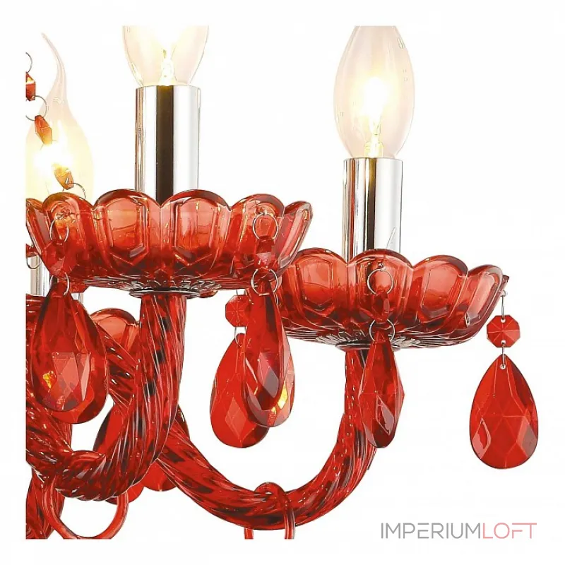 Подвесная люстра Arte Lamp Teatro A3964LM-6RD Подвесная люстра Arte Lamp Teatro A3964LM-6RD