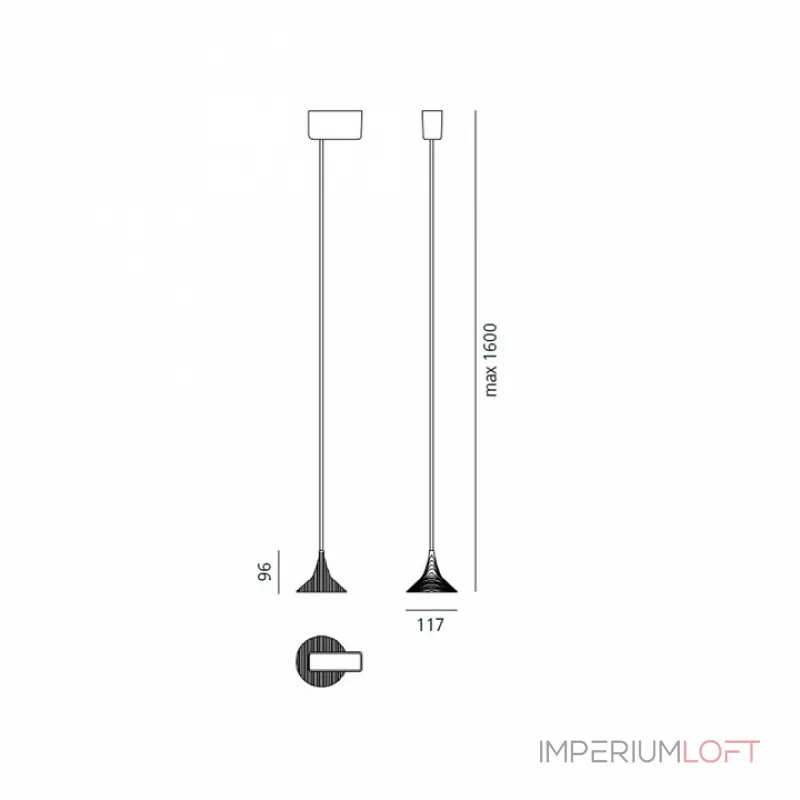 Подвесной светильник Artemide 1936010A Подвесной светильник Artemide 1936010A