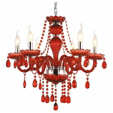 Подвесная люстра Arte Lamp Teatro A3964LM-6RD Подвесная люстра Arte Lamp Teatro A3964LM-6RD