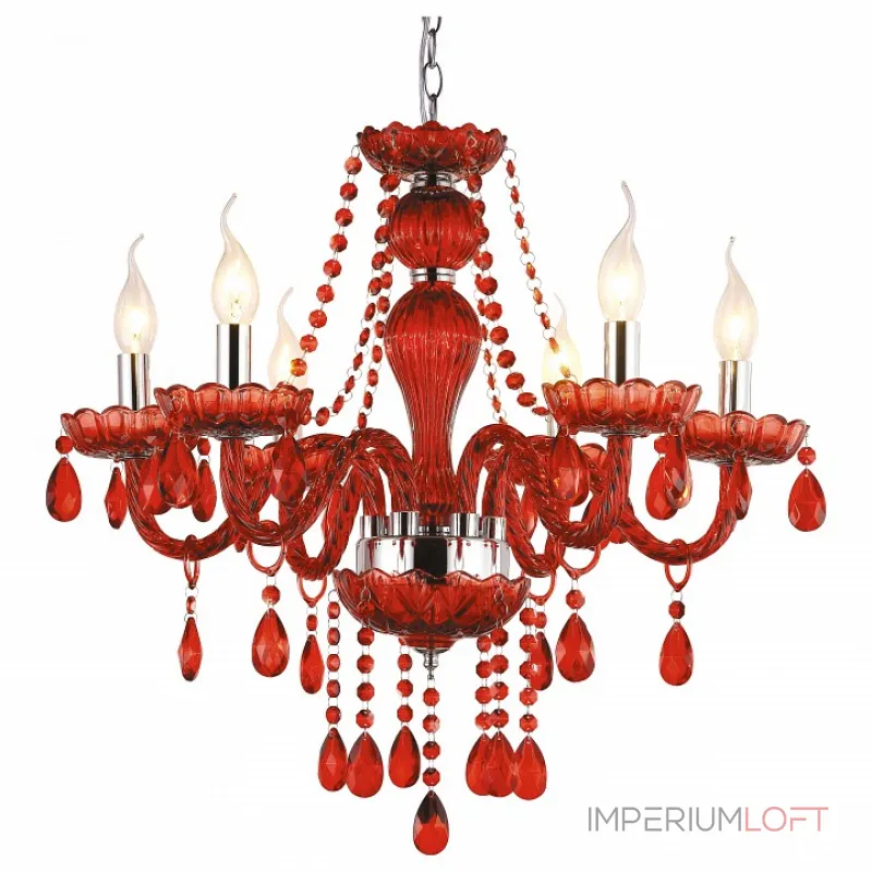 Подвесная люстра Arte Lamp Teatro A3964LM-6RD Подвесная люстра Arte Lamp Teatro A3964LM-6RD