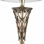 Торшер Maytoni Lillian H311-FL-01-G Цвет арматуры серебро Цвет плафонов серый от ImperiumLoft