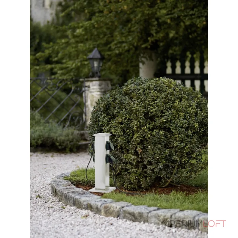 Блок розеток наземный Eglo Park 4 90748 Цвет арматуры хром от ImperiumLoft