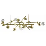 Подвесная люстра Indigo Saldo 11033/6PL Gold