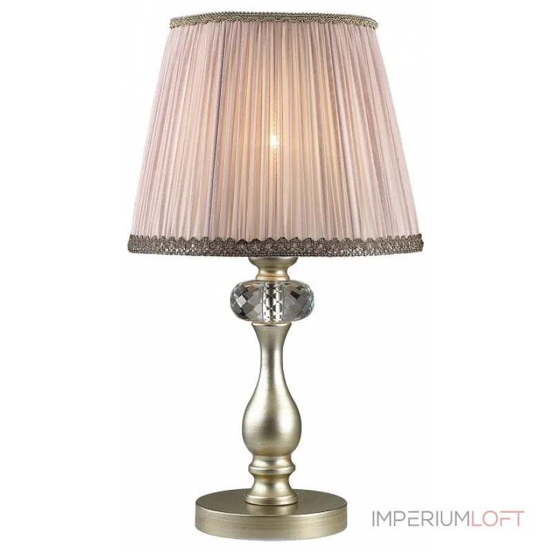 Настольная лампа декоративная Odeon Light Aurelia 3390/1T Цвет плафонов коричневый Цвет арматуры серебро от ImperiumLoft Настольная лампа декоративная Odeon Light Aurelia 3390/1T Цвет плафонов коричневый Цвет арматуры серебро от ImperiumLoft