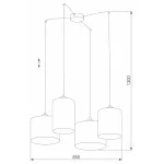 Подвесной светильник 6585 Juta