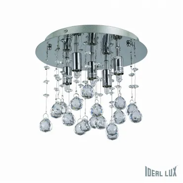 Потолочная люстра Ideal Lux Moonlight MOONLIGHT PL5 CROMO Потолочная люстра Ideal Lux Moonlight MOONLIGHT PL5 CROMO