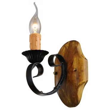 Бра Arte Lamp Taverna A9520AP-1BR Цвет арматуры коричневый Цвет плафонов прозрачный Бра Arte Lamp Taverna A9520AP-1BR Цвет арматуры коричневый Цвет плафонов прозрачный