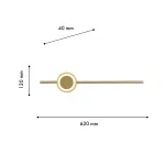 Настенный светильник F-promo Longus 4164-1W от ImperiumLoft