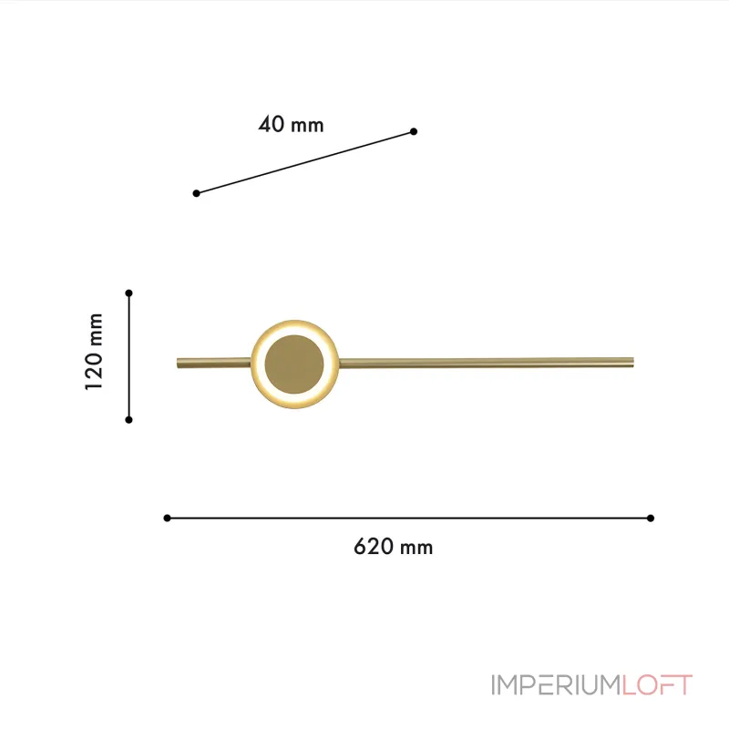 Настенный светильник F-promo Longus 4164-1W от ImperiumLoft