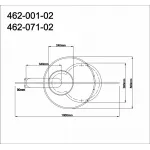 Накладной светильник Velante 462 462-071-02 от ImperiumLoft
