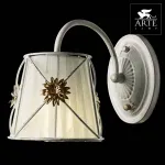 Бра Arte Lamp Fortuna A5495AP-1WG Цвет арматуры золото Цвет плафонов белый от ImperiumLoft