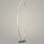 Торшер Eurosvet Gap 80415/1 сатин-никель 65W от ImperiumLoft