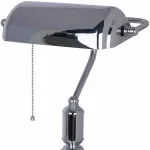 Настольная лампа офисная Arte Lamp Banker A2494LT-1CC Цвет арматуры хром Цвет плафонов хром от ImperiumLoft