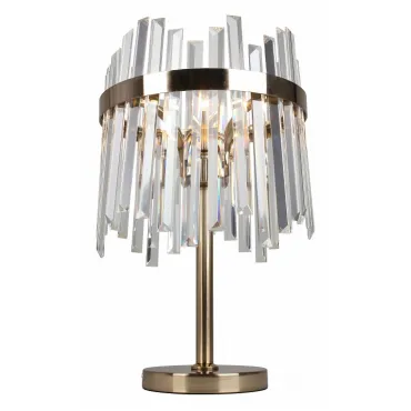 Настольная лампа декоративная Aployt Melisa APL.747.04.01 Цвет арматуры латунь Цвет плафонов прозрачный