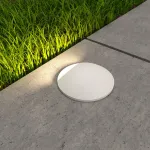 Встраиваемый в дорогу светильник Elektrostandard 1104 a049745 Цвет плафонов белый Цвет арматуры белый от ImperiumLoft