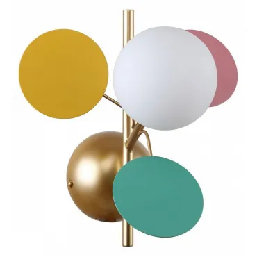 Бра F-promo Multy Bliss 2772-1W Цвет арматуры золото Цвет плафонов белый