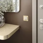 Рамка на 1 пост Werkel Elite (айвори, стекло) W0012443 от ImperiumLoft