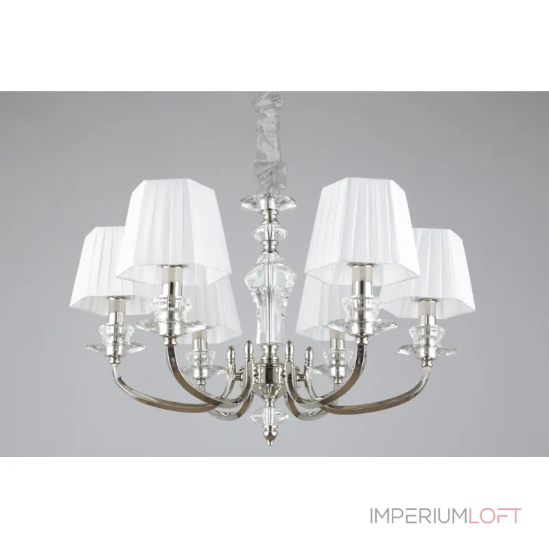 Подвесная люстра Aployt Jula APL.707.03.06 Цвет арматуры хром Цвет плафонов белый от ImperiumLoft Подвесная люстра Aployt Jula APL.707.03.06 Цвет арматуры хром Цвет плафонов белый от ImperiumLoft