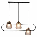 Подвесной светильник Indigo Astratto 11016/3P Black от ImperiumLoft