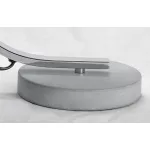 Настольная лампа декоративная LGO Falcon LSP-0560 Цвет арматуры хром Цвет плафонов серый от ImperiumLoft