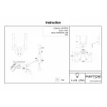 Бра Maytoni Vigo MOD620WL-04B Цвет арматуры черный Цвет плафонов черно-белый от ImperiumLoft