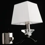 Бра Aployt Emilia APL.723.01.01 Цвет арматуры никель Цвет плафонов белый от ImperiumLoft