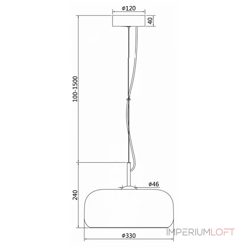 Подвесной светильник Maytoni MOD127PL-L6BR