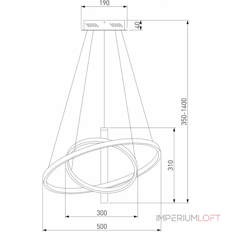 Подвесная люстра 90270/1 Подвесная люстра 90270/1