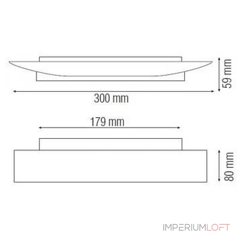 Накладной светильник Horoz Electric Rodos HRZ00002185 Цвет арматуры белый от ImperiumLoft