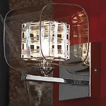 Бра Lussole Sorso LSC-8001-01 Цвет арматуры хром Цвет плафонов серебро Бра Lussole Sorso LSC-8001-01 Цвет арматуры хром Цвет плафонов серебро