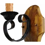 Бра Arte Lamp Taverna A9520AP-1BR Цвет арматуры коричневый Цвет плафонов прозрачный от ImperiumLoft