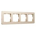 Рамка на 4 поста Werkel Platinum шампань W0042611 от ImperiumLoft